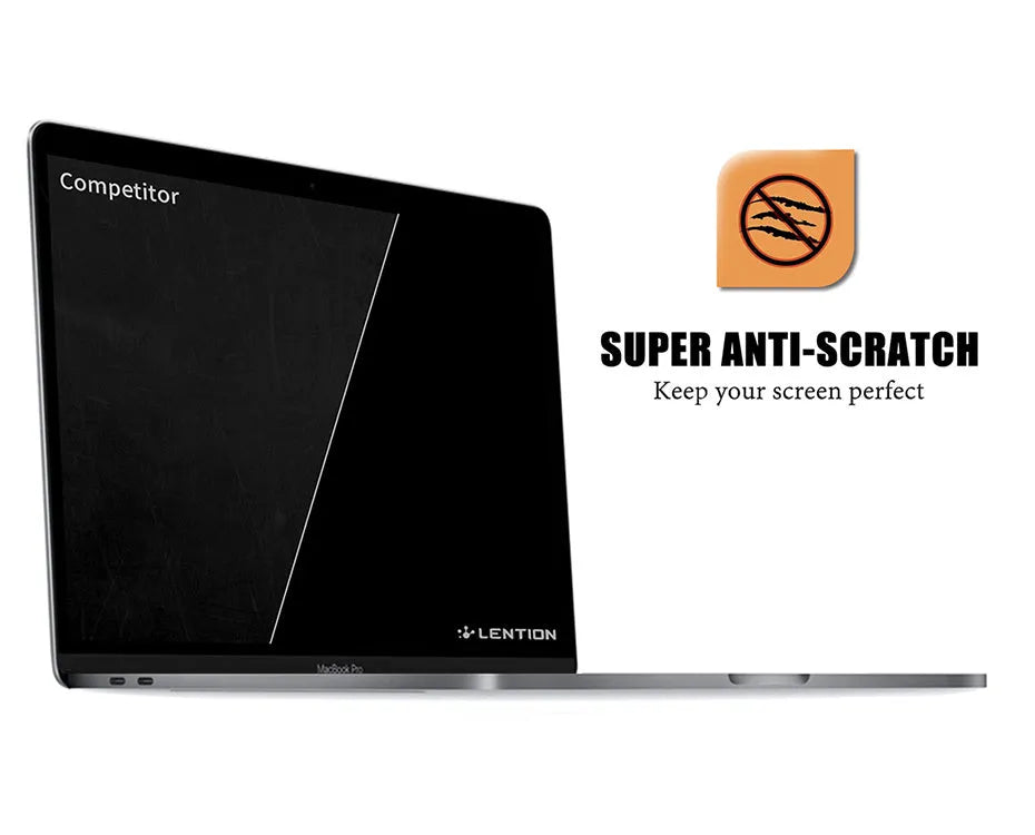 Matte screen protector for MacBook Pro 13-inch laptop with installation tools