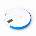 7-compartment alarm clock pill dispenser with programmable reminders, measuring 11cm by 11cm by 2.0cm