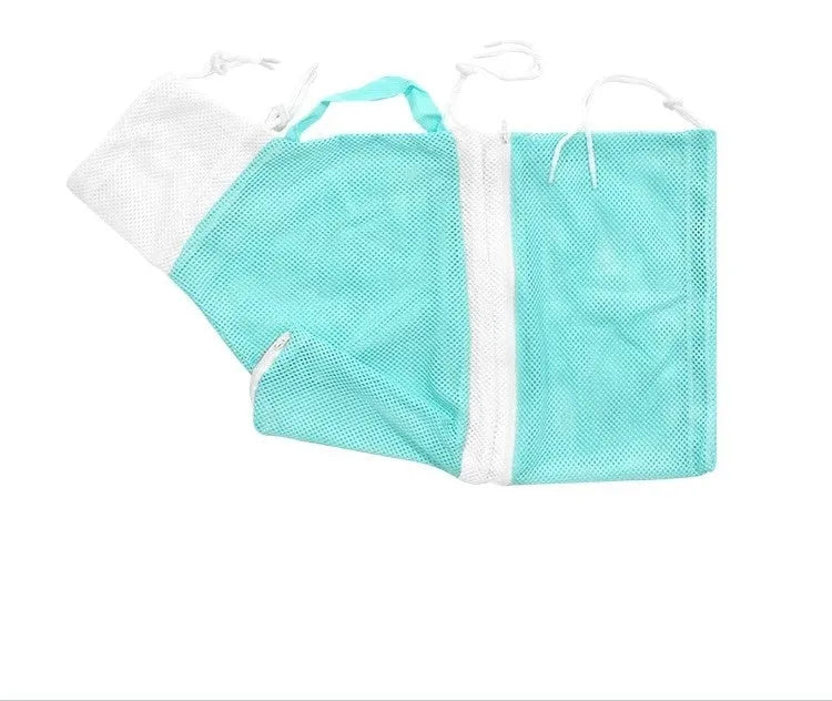 Upgraded 5th generation cat grooming bag in pink and white, showing detachable design and lifting handles