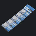 CR2032 lithium button battery with steel construction, 20.0mm diameter, for electronic scales and remote controls
