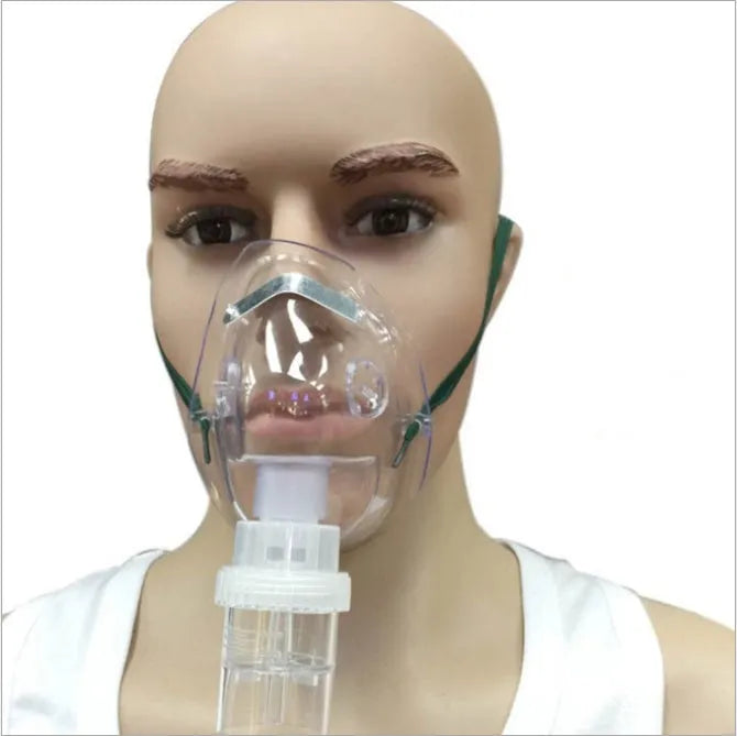 Soft rubber mask aid for improving face mask fit and comfort