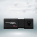 Black ABS sliding USB flash drive for mobile phone and computer, available in 16GB to 512GB capacities