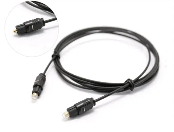 OD2.2 audio cable with 2.2mm diameter PVC jacket and fibre optic core for digital audio transmission