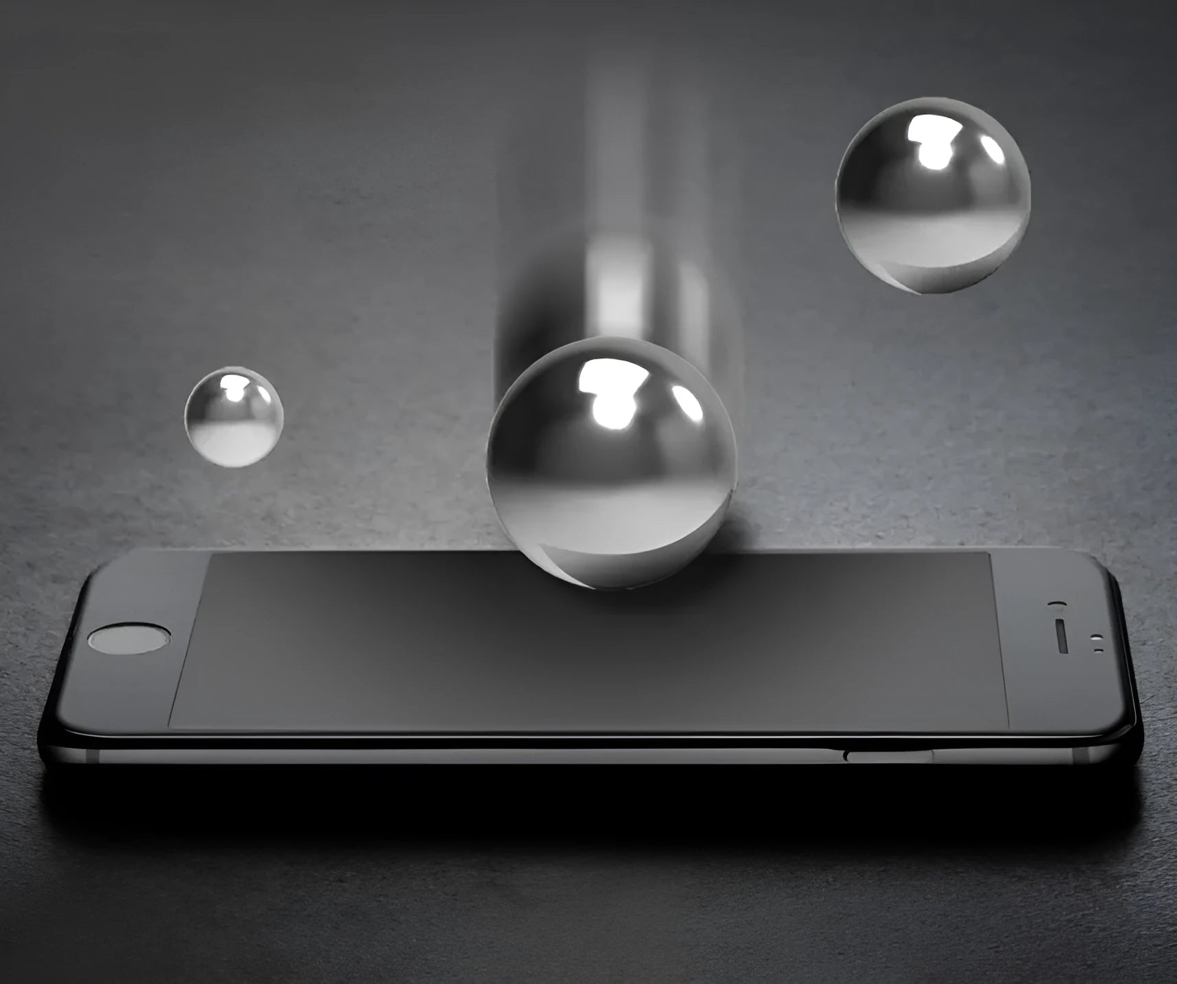 Tempered glass anti-spy privacy screen protector for Apple iPhone models with anti-reflective coating