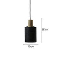 Industrial iron bar table chandelier with adjustable height and LED lighting in black or gold colour options
