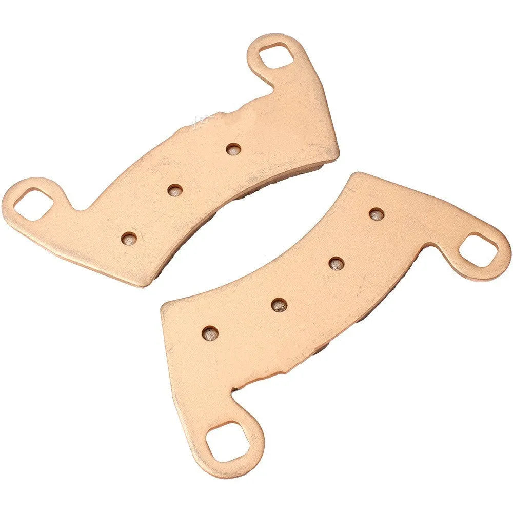 Sintered Brake Pad FA452 Explorer for Polaris ATV and UTV models, showing metallic compound construction