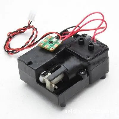 Black 1/10 scale RC tank smoke generator electronic module accessory