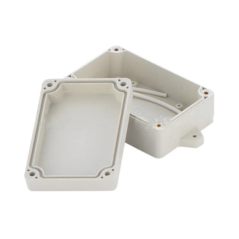 ABS plastic waterproof instrument box measuring 100x68x40mm for monitoring equipment protection