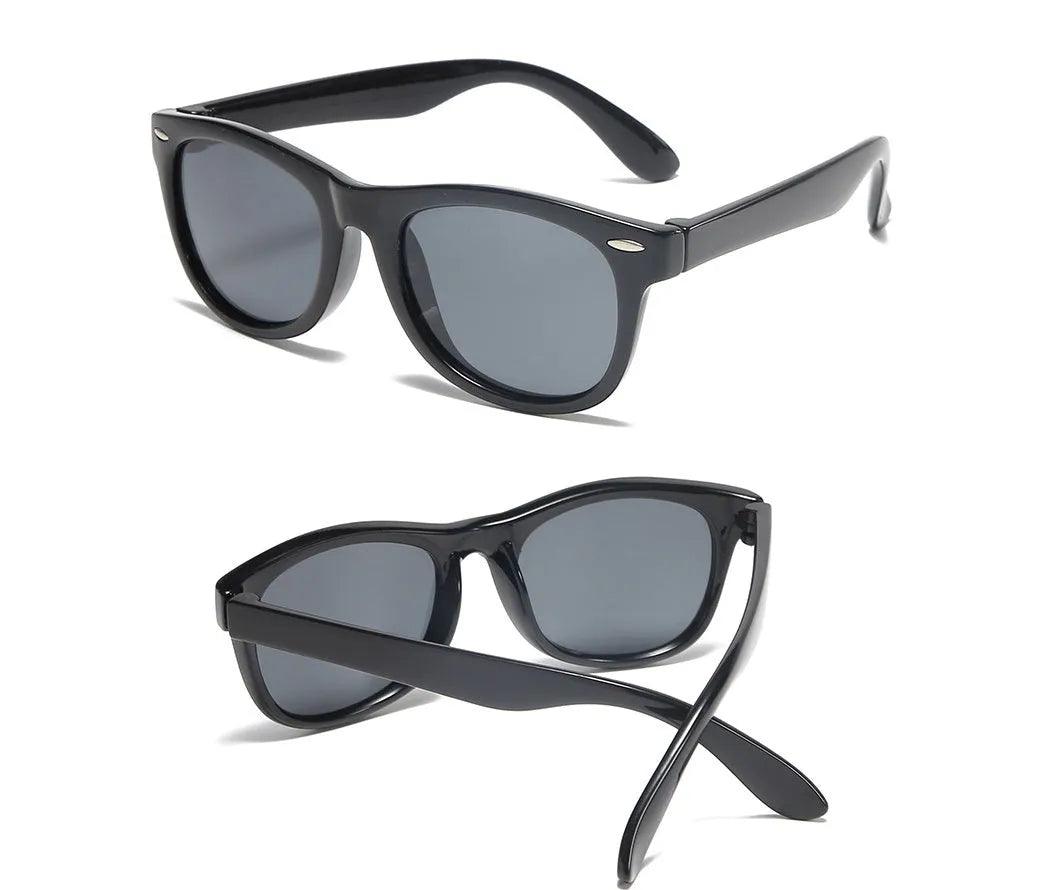 Kids polarized sunglasses with PC frame in eight colour options for children aged 3 to 12