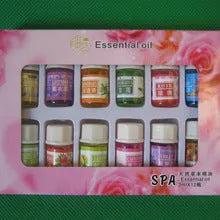 Plant essential oil single aromatherapy oil for SPA and incense, A box with Q12 branches