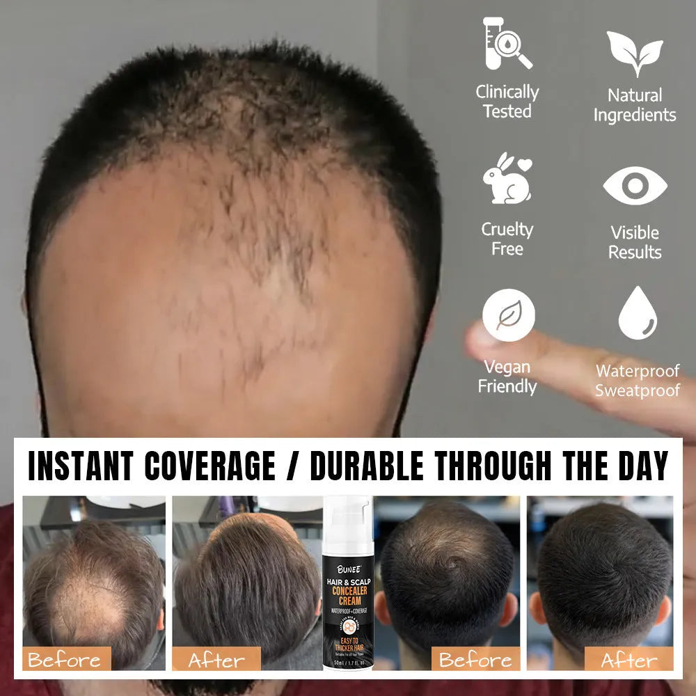30ml scalp concealer pomade for covering hair thinning areas with nourishing formula