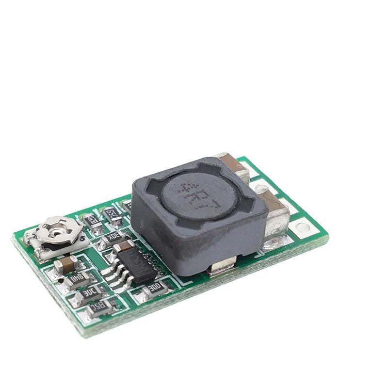 Green PCB DC-DC step down power module converting 12-24V to 5V 3A output