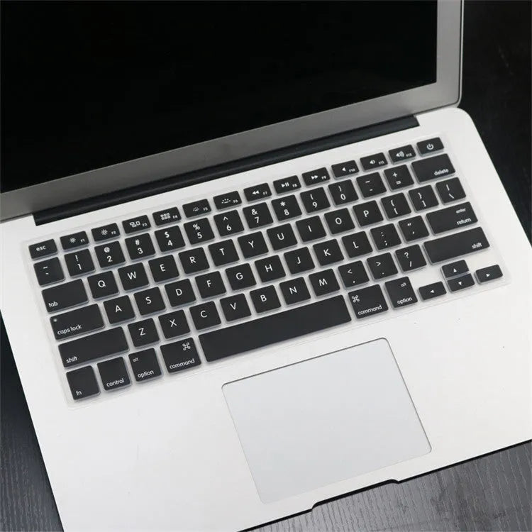 Silicone keyboard cover for MacBook Pro Air 13 15 17 inch A1465 A1466 A1502 in gradient and translucent colours