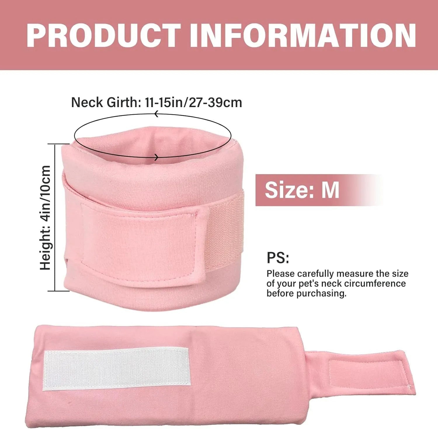 Soft grey cat cone collar for post-surgery recovery showing neck brace design