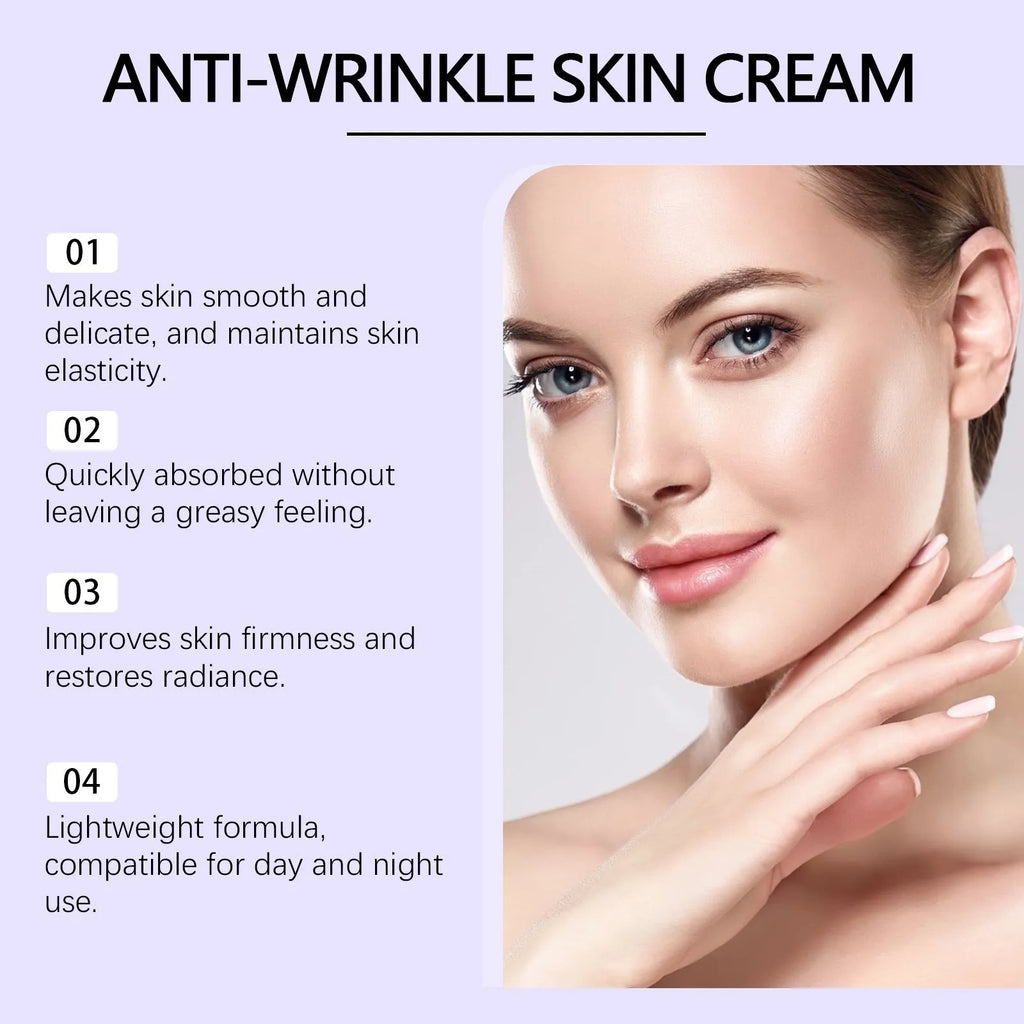 30g daily neck cream container with retinol and ceramide ingredients