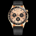 Men's business smart watch with Bluetooth calling and health monitoring functions on wrist