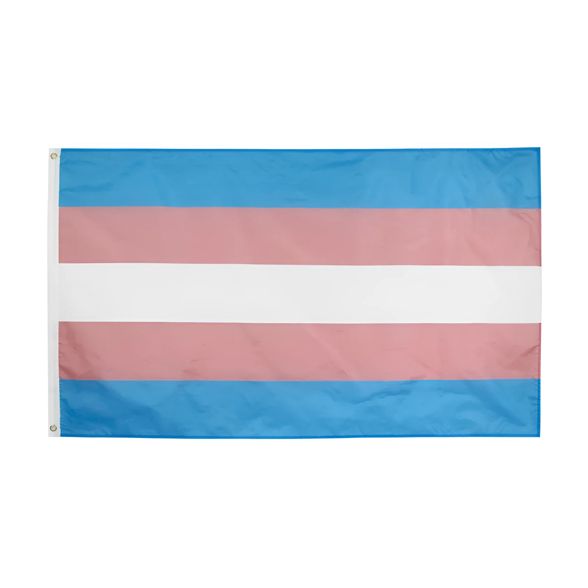 Transgender rainbow flag, 90x150 cm polyester Pride flag for events and wall display