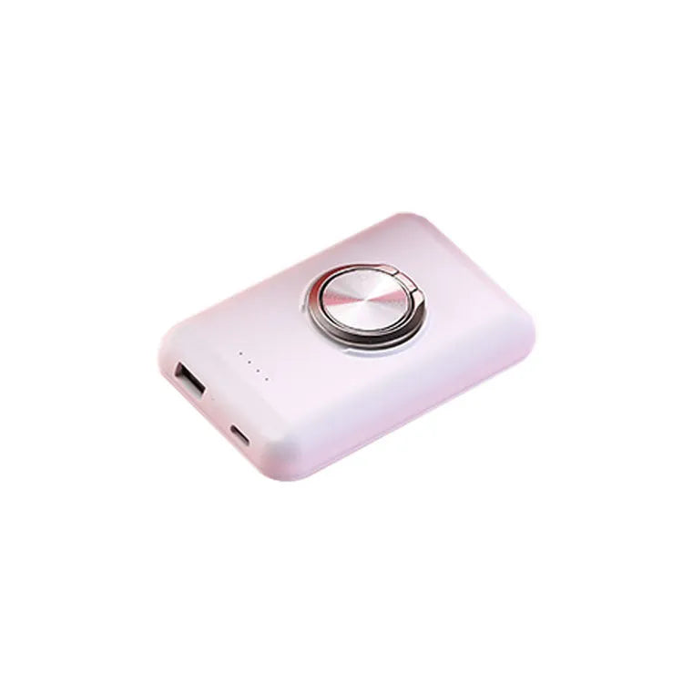 Ultra-thin magnetic clip power bank for Apple devices with 5000mAh capacity