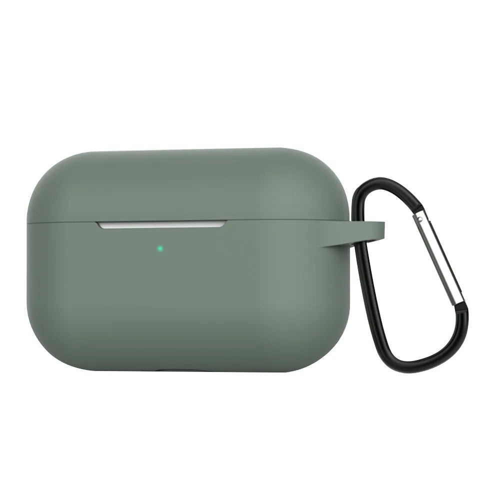 Blue silicone wallet-style protective case for AirPods Pro charging case