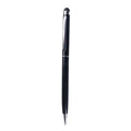 Metal rotating capacitive stylus pen with a fine 0.5mm tip, shown in silver colour.