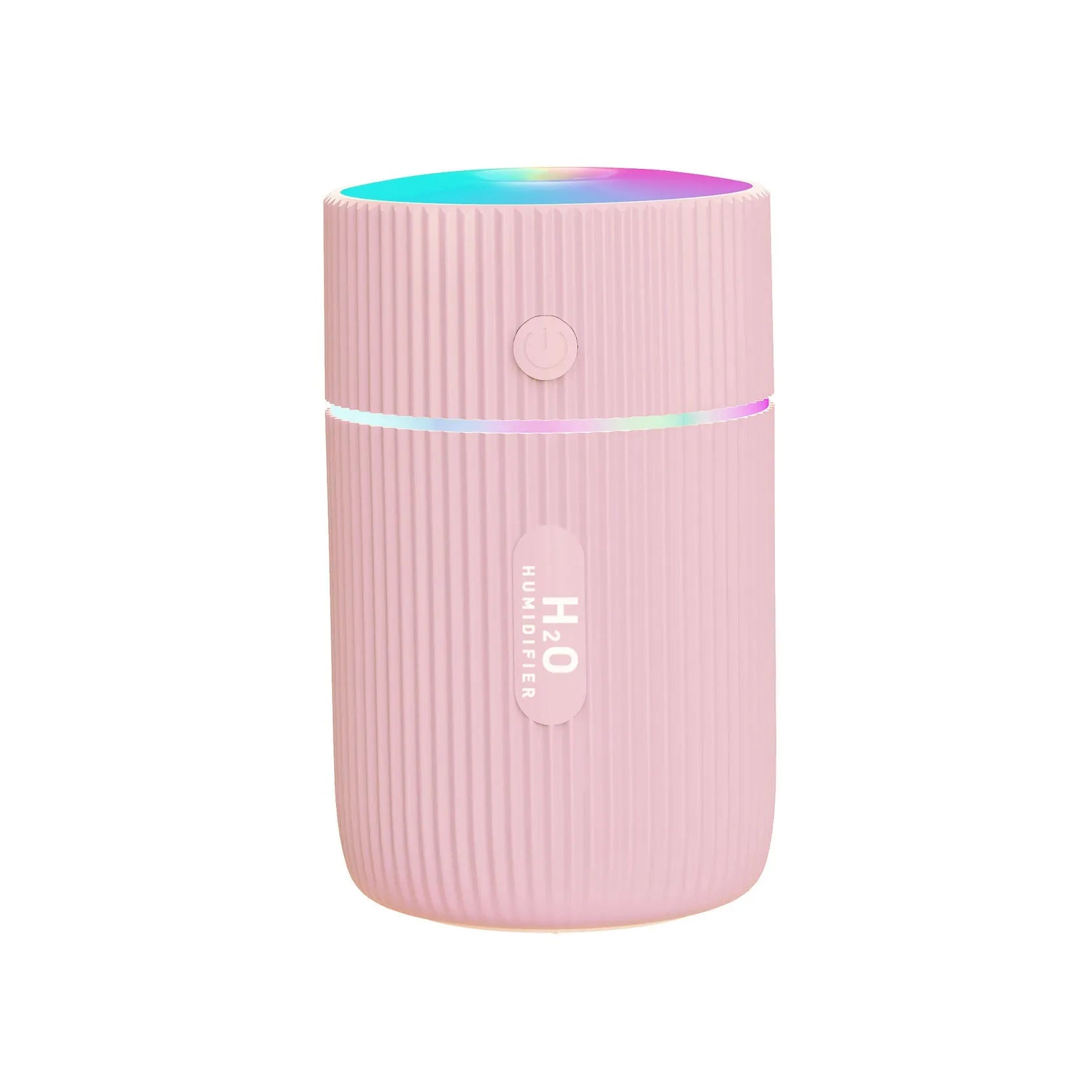 Compact black portable USB humidifier and essential oil diffuser for car or desk use.