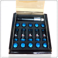 Germany Meirui n088 anti theft wheel nut set with 16 six-angle nuts, 4 spline nuts, and two sleeves