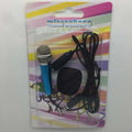 T3 mini condenser microphone with 3.5mm plug for Android phones in blue, gold, red, silver colours