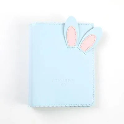 Photo Mini 3-inch Rabbit Style Interstitial Album showing compact size and PU cover in choice of colours