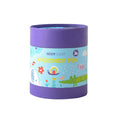 Children's plastic barrel watercolour pen set showing 36-colour and 48-colour washable options
