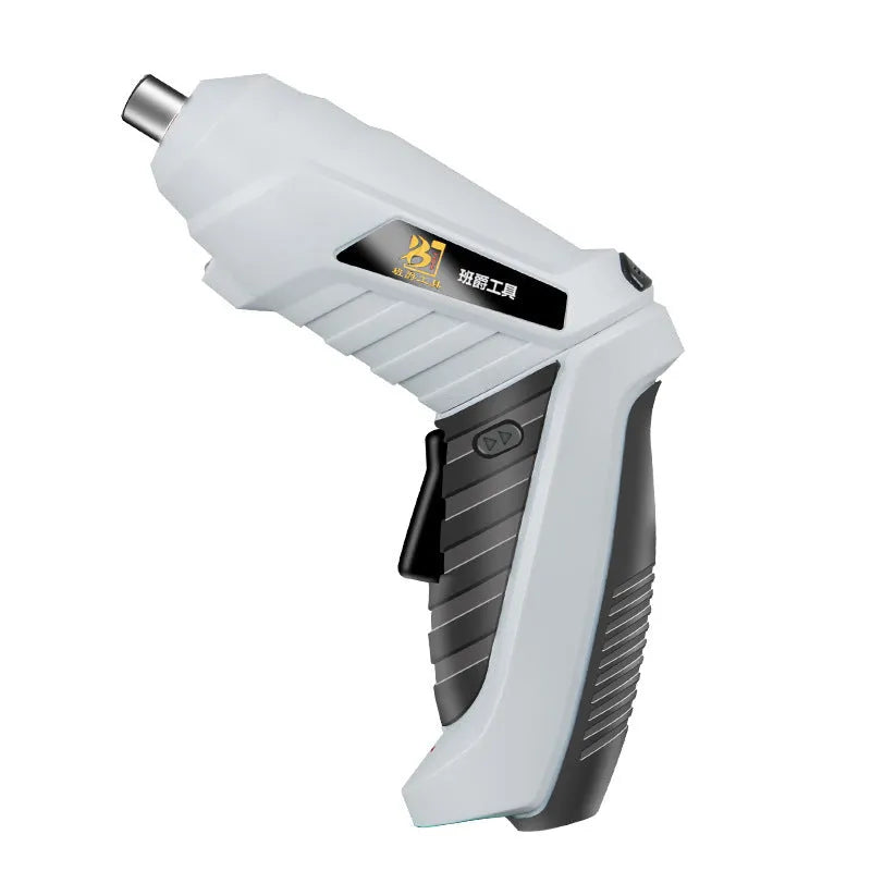 Rechargeable lithium battery mini screwdriver with pistol grip for furniture assembly