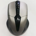 Wireless optical mouse with USB, 2.4GHz, 1600dpi, four-way wheel, four keys, and seven colour options