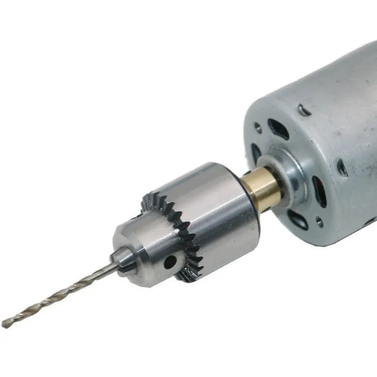 Hard alloy drill chuck with 3.17mm tail hole from 4-piece electric drill accessory set