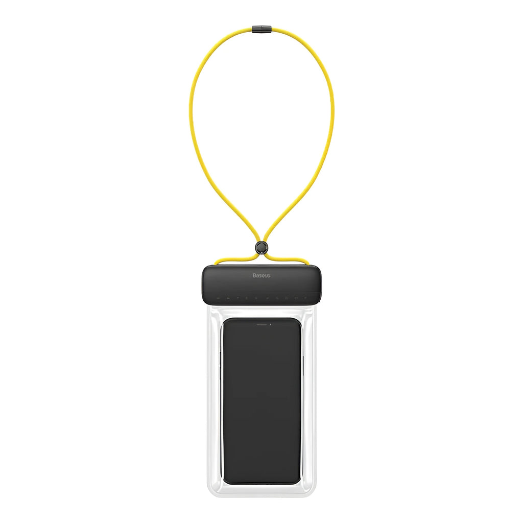 Sliding cover waterproof phone bag in transparent PVC ABS silicone for swimming and diving