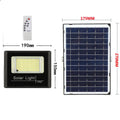 Solar garden light with solar panel and 5 metre cable for outdoor illumination in modern Chinese style