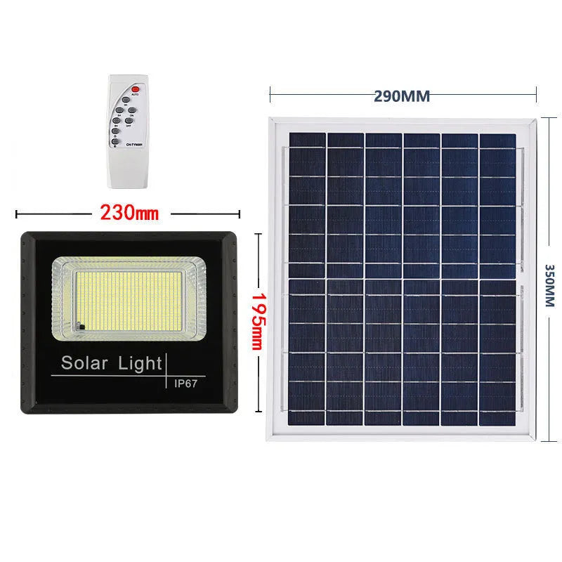 Solar garden light with solar panel and 5 metre cable for outdoor illumination in modern Chinese style