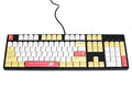 Chai Dog 128 key wireless keycap set for mechanical keyboards in colourful themed design