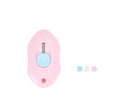 Cartoon style art knife with replaceable blade in plastic and metal construction