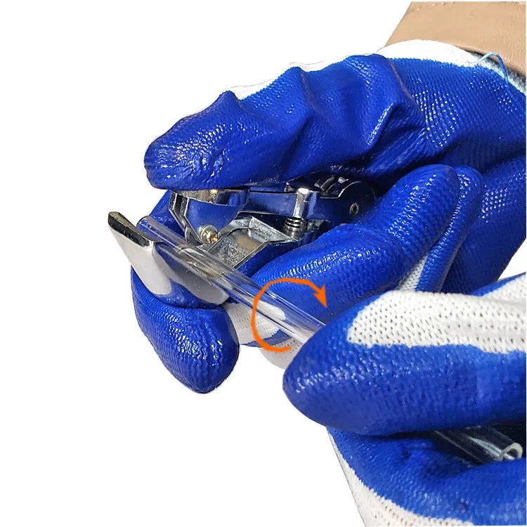 Zinc alloy glass tube cutter tool for cutting glass rods and tubes up to 45mm diameter