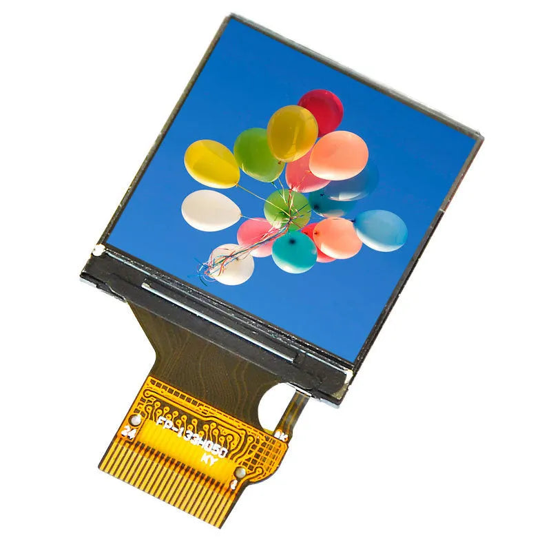 1.3-inch IPS LCD display module with 240x240 resolution and adjustable orientation