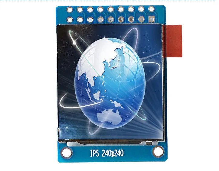 1.3-inch IPS LCD display module with 240x240 resolution and adjustable orientation