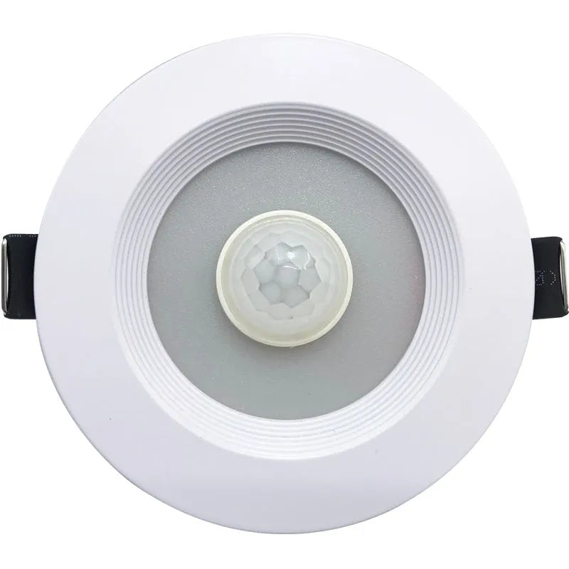 Infrared body sensing LED down light with aluminium housing for kitchen, study or toilet installation