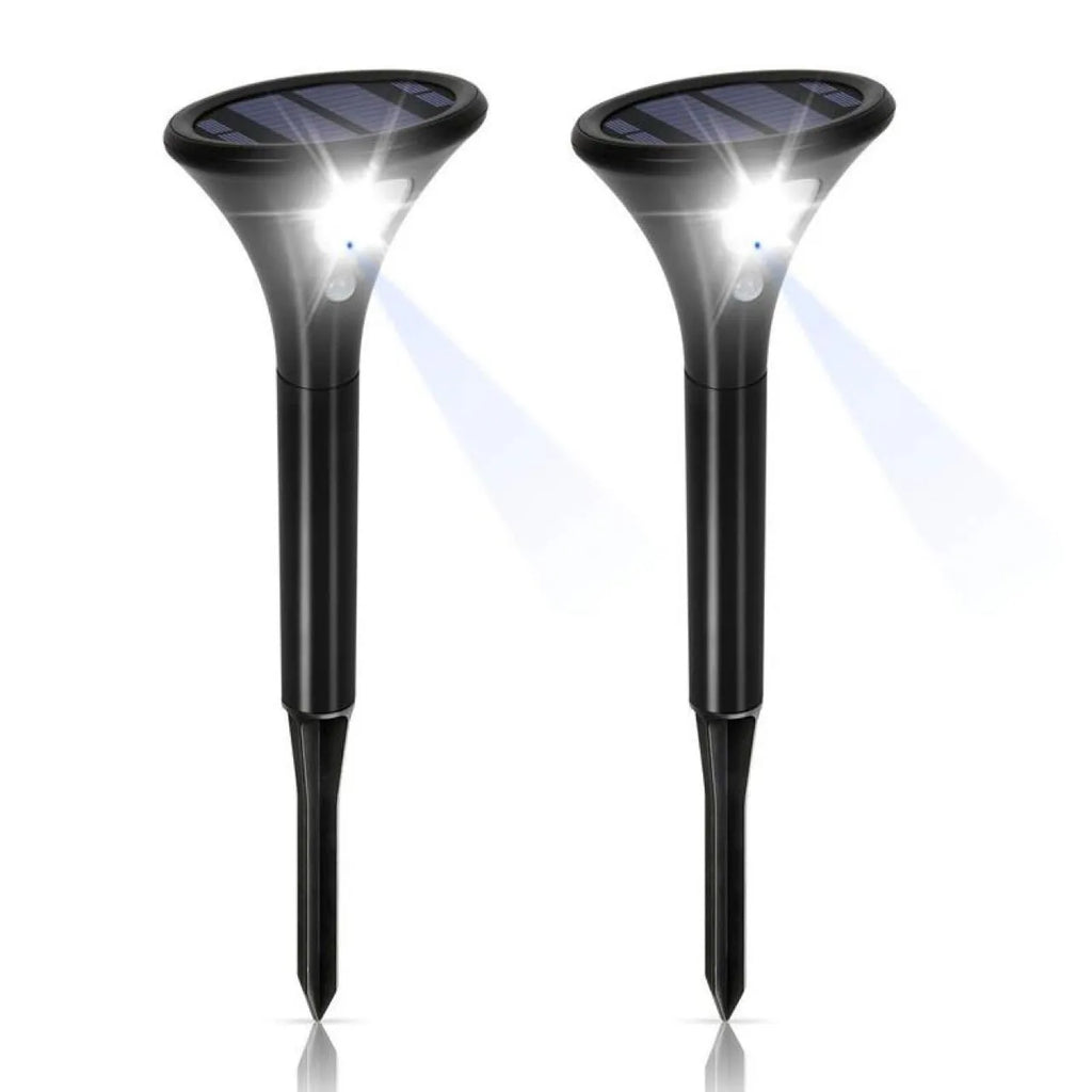 Solar induction ground plug light with LED5730, IP65 rating, and adjustable pole for outdoor use