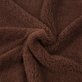 Plush pet blanket dog cat mat in beige, gray, or brown, sizes XS 40x60cm to XL 105x165cm