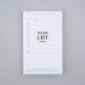 Small yellow PP frosted notebook showing tearable pages, sized 13cm by 8cm.