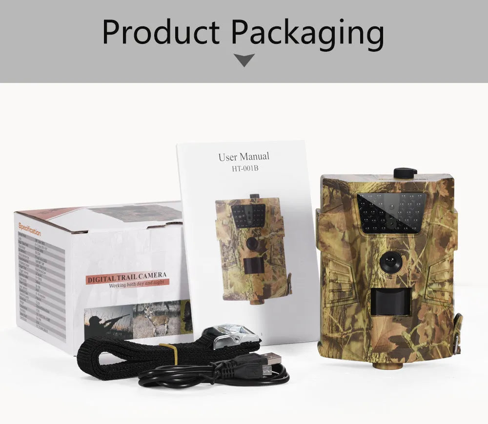Orchard surveillance anti-theft camera with belt attachment and infrared night vision capability
