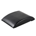 Black portable sit-up pad 37x30x7cm with MDF board PVC and pearl cotton for abdominal training