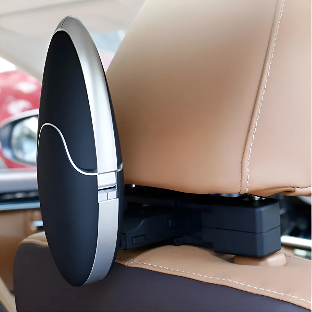 Foldable penguin car clothes hanger in black or silver, ABS, 65 x 55 x 210 mm, for car and home use