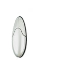 Foldable penguin car clothes hanger in black or silver, ABS, 65 x 55 x 210 mm, for car and home use