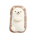 Velvet plush pencil case for stationery organisation with creative personality design