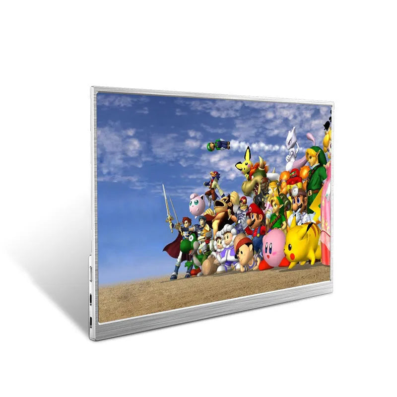 Zeuslap 15-inch portable computer display with HDMI connection for gaming and productivity